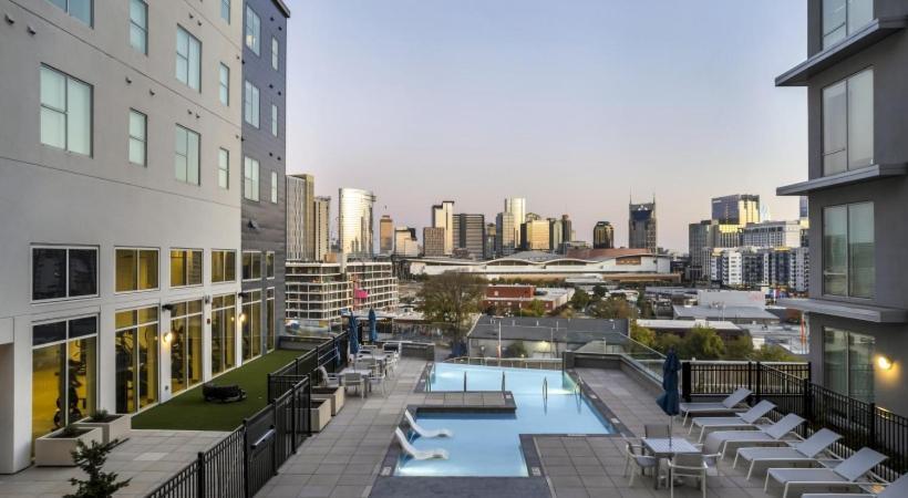Midnight Manor Penthouse Suite The Gulch Nashville Dış mekan fotoğraf